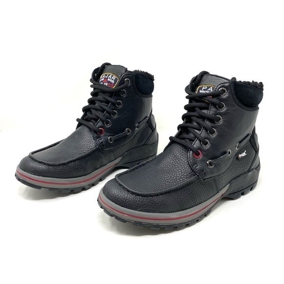 Pajar Men’s Basel Leather Winter Boots Black - Picture 2 of 7